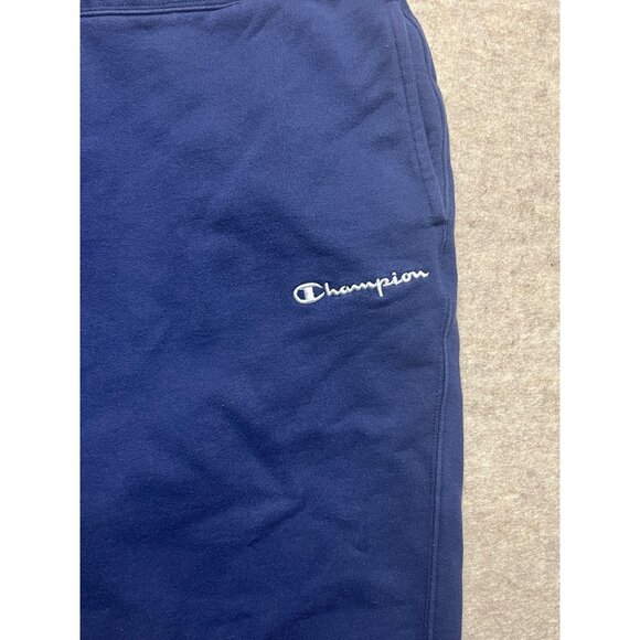 Champion Blue Pull On Activewear Jogger Sweatpants Men's Large - Picture 3 of 8